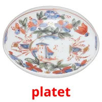 platet picture flashcards