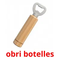obri botelles Tarjetas didacticas