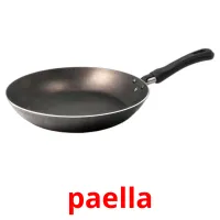 paella Tarjetas didacticas