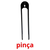 pinça Tarjetas didacticas