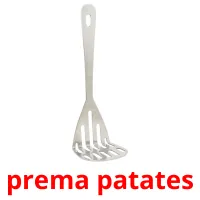 prema patates Tarjetas didacticas
