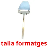 talla formatges Tarjetas didacticas