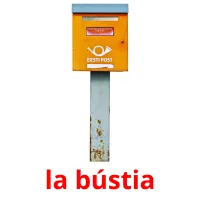 la bústia billedkort for børn med billeder