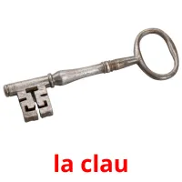la clau billedkort for børn med billeder