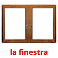la finestra billedkort for børn med billeder