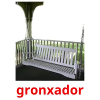 gronxador picture flashcards