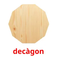 decàgon picture flashcards
