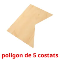 polígon de 5 costats picture flashcards
