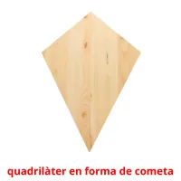 quadrilàter en forma de cometa picture flashcards