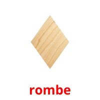 rombe picture flashcards