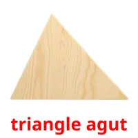 triangle agut picture flashcards