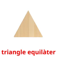 triangle equilàter picture flashcards