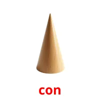 con picture flashcards