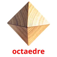 octaedre picture flashcards