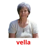 vella cartões com imagens