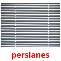 persianes flashcards illustrate