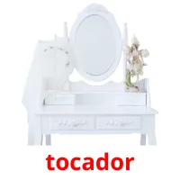 tocador flashcards illustrate