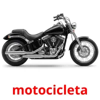 motocicleta cartões com imagens