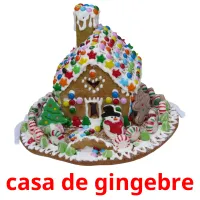 casa de gingebre billedkort for børn med billeder