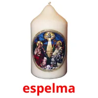 espelma billedkort for børn med billeder