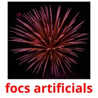 focs artificials billedkort for børn med billeder
