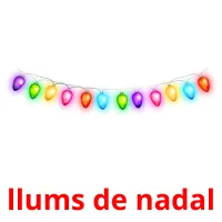 llums de nadal billedkort for børn med billeder