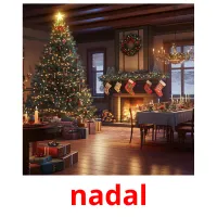 nadal billedkort for børn med billeder