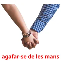 agafar-se de les mans picture flashcards