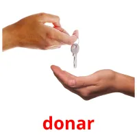 donar picture flashcards