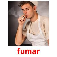 fumar flashcards illustrate