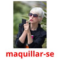 maquillar-se picture flashcards