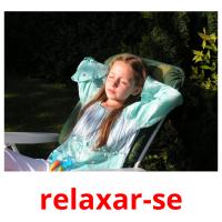 relaxar-se picture flashcards