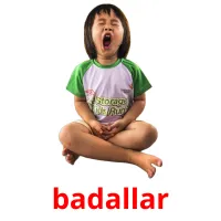 badallar flashcards illustrate