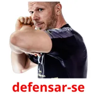 defensar-se flashcards illustrate