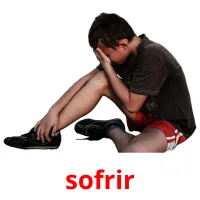 sofrir cartões com imagens