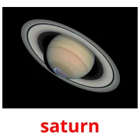 saturn Bildkarteikarten