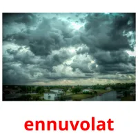 ennuvolat picture flashcards