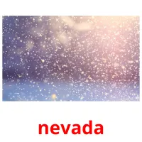 nevada picture flashcards
