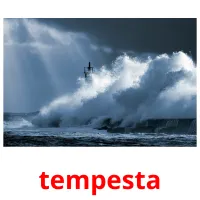 tempesta picture flashcards