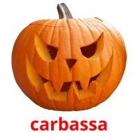 carbassa Tarjetas didacticas