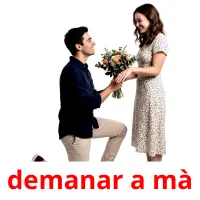 demanar a mà flashcards illustrate