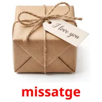 missatge flashcards illustrate
