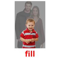 fill picture flashcards