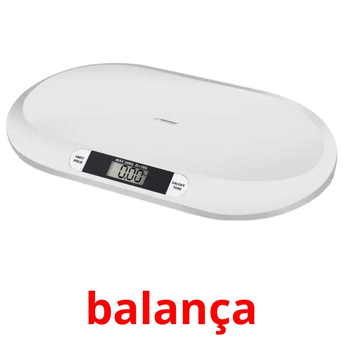 balança balança Tarjetas didacticas