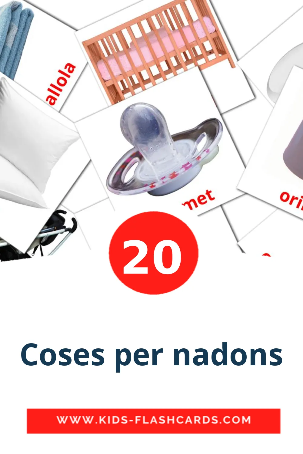 20 Coses per nadons Picture Cards for Kindergarden in catalan