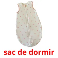 sac de dormir picture flashcards