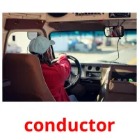 conductor picture flashcards