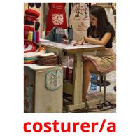 costurer/a picture flashcards