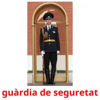 guàrdia de seguretat picture flashcards