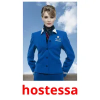 hostessa picture flashcards